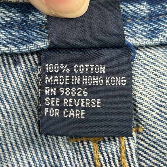 GSL Denim Straight Cut Jeans Size 34 X 32 Men's - Picture 11 of 12